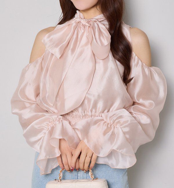  「ボウタイアメスリシアーブラウス」|シャツ・ブラウス|