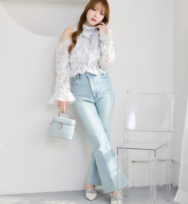  「ボウタイアメスリシアーブラウス」|シャツ・ブラウス|