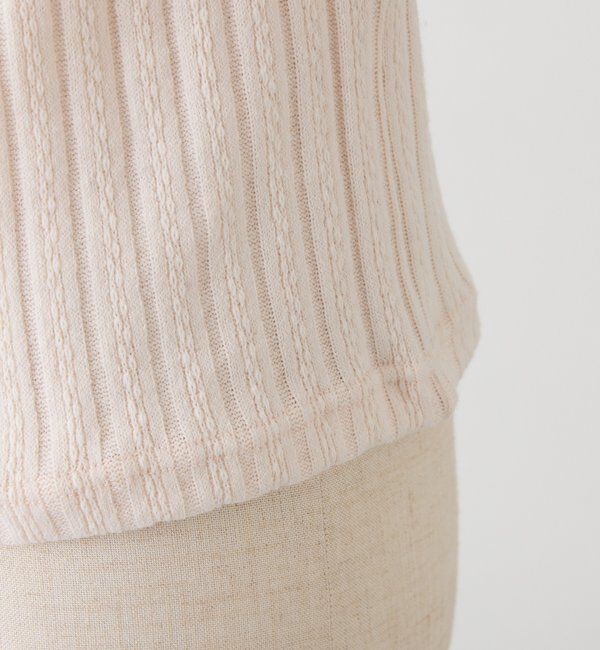  「ドロストリボンオフショルトップス」|プルオーバー|