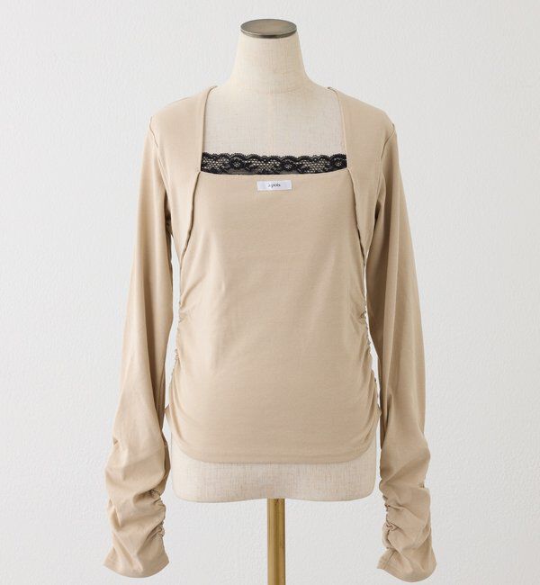  「レイヤードトップス」|プルオーバー|