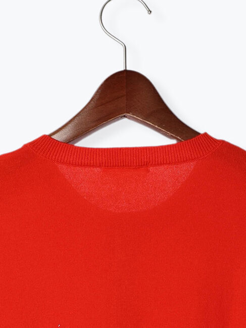 Te chichi「14G強撚綿メタル釦クルーカーデ」|カーディガン|