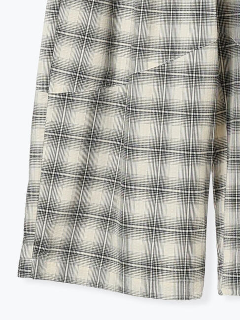 Samansa Mos2「【2WAY】裾しぼり切替えパンツ」|その他|