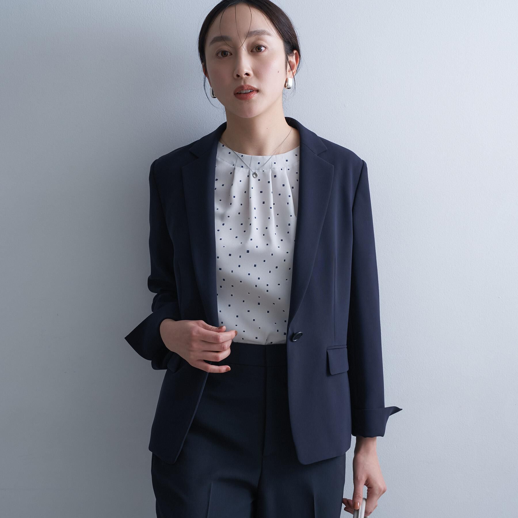 UNTITLED「【通年活躍/洗えるスーツ】テーラードジャケット」|テーラードジャケット|