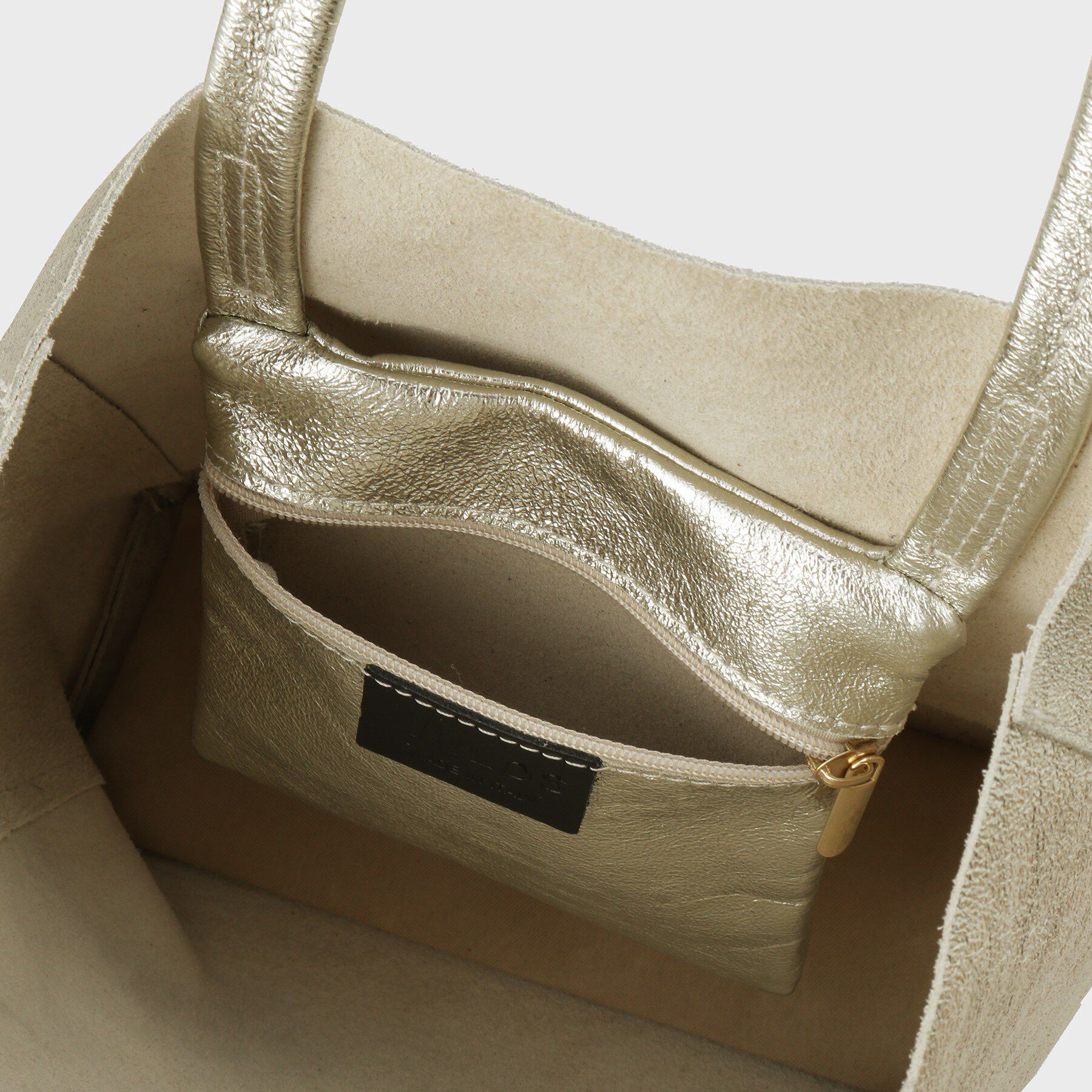 UNTITLED「【MILOS】別注メタリックトート」|トートバッグ|