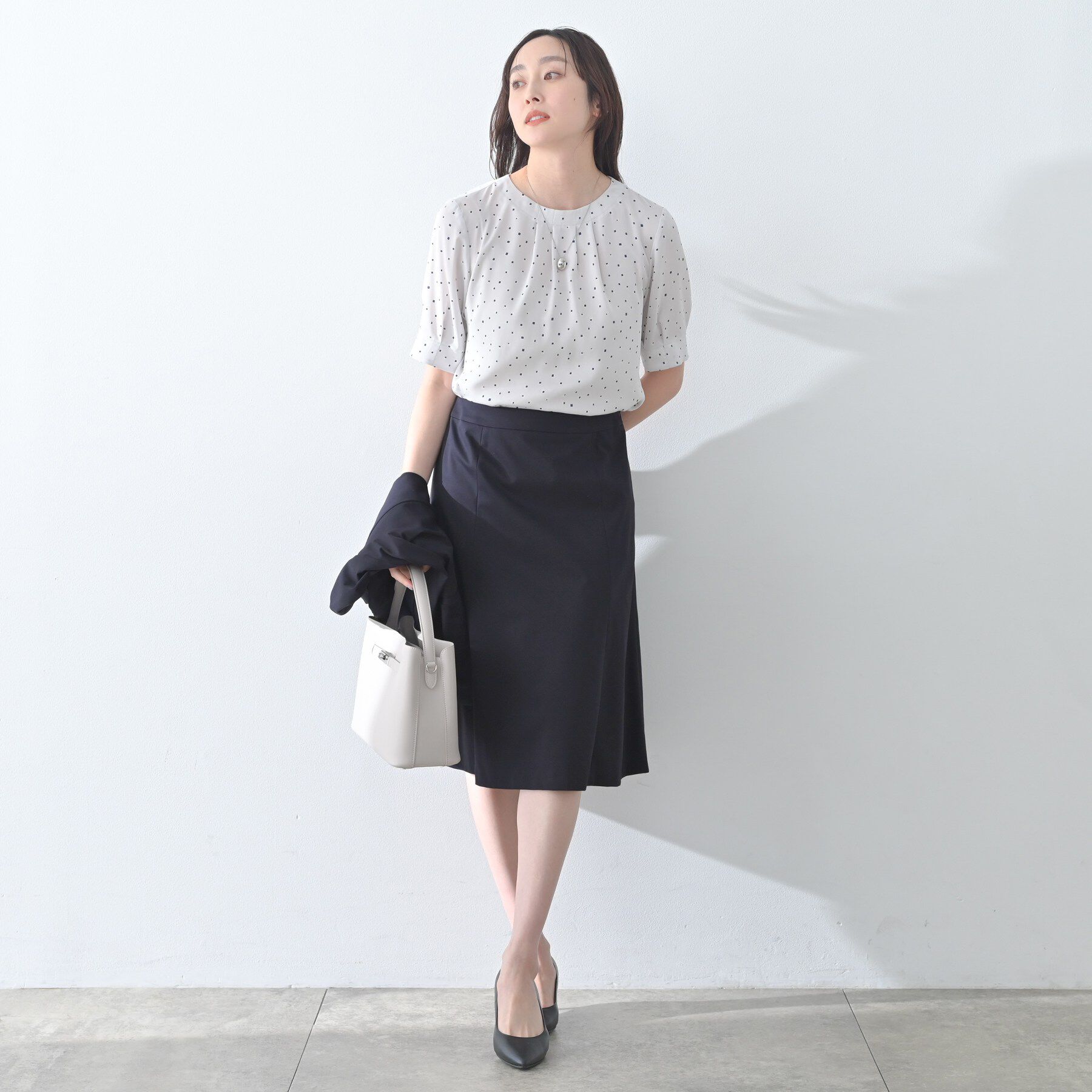 UNTITLED「ジャージマーメイドスカート」|スカート|