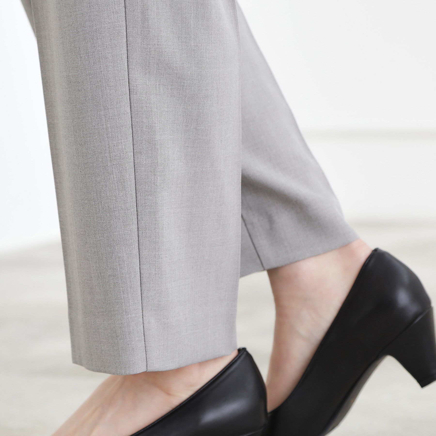 grove「【マシンウォッシュ/防シワ/S-3L】着回しできるカセット服テーパードパンツ」|その他|