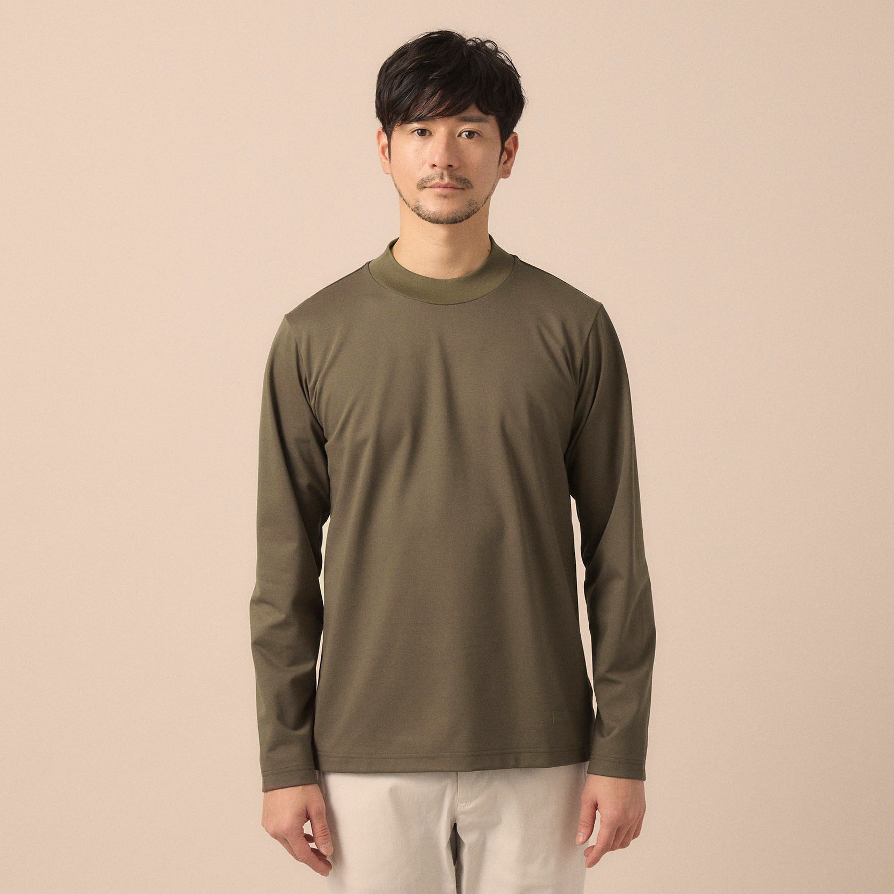 TAKEO KIKUCHI「ハイゲージ モクロディ モックネック」|Tシャツ・カットソー|