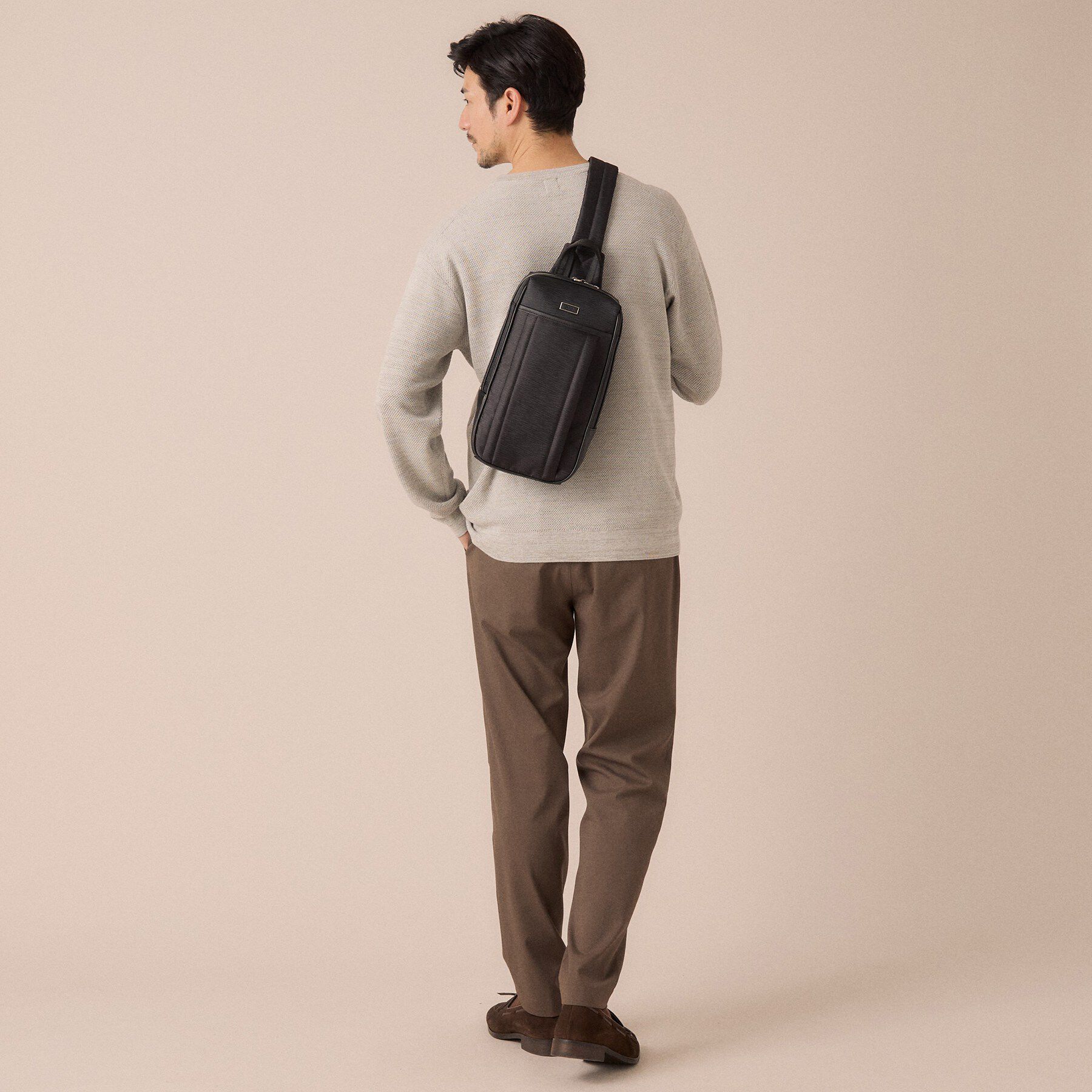 TAKEO KIKUCHI「水シボジャカードワンショルダーバッグ」|ショルダー・メッセンジャー|