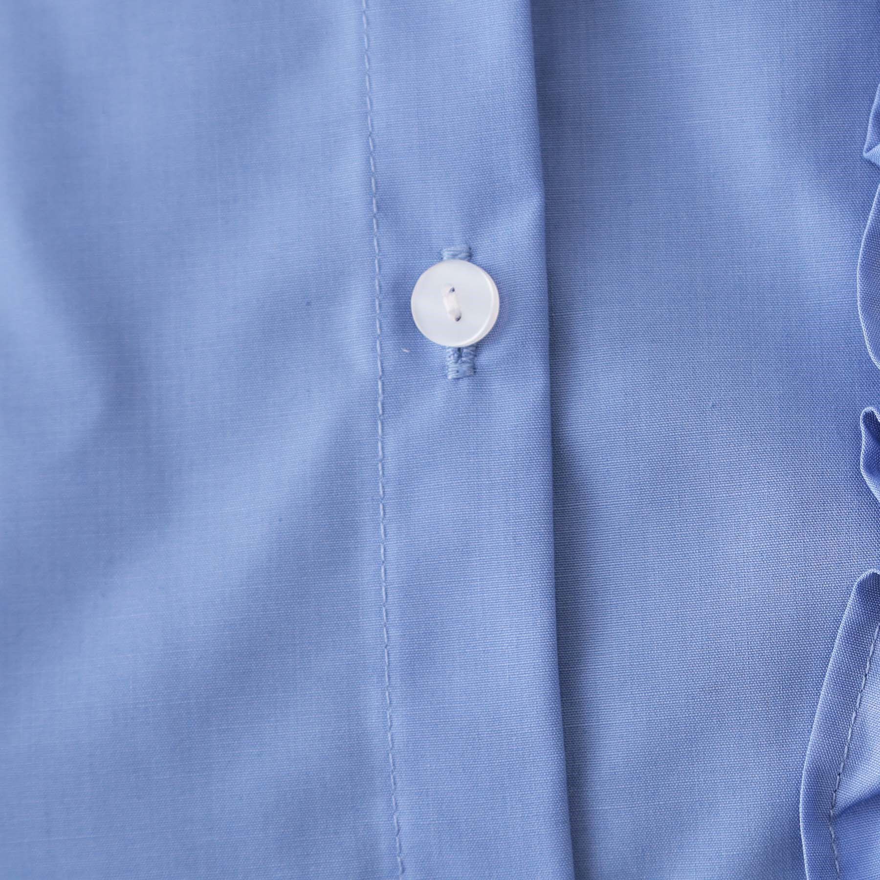 OPAQUE.CLIP「《andGIRL掲載》フリルデザインシャツ【洗濯機洗い可】」|シャツ・ブラウス|