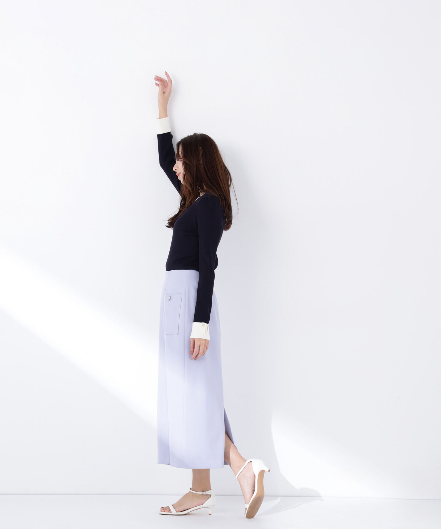  「ダブルカフスニット」|ニット・セーター|