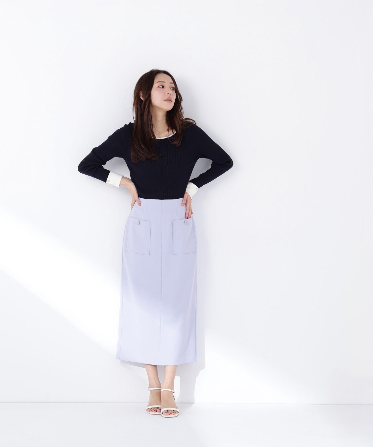  「ダブルカフスニット」|ニット・セーター|