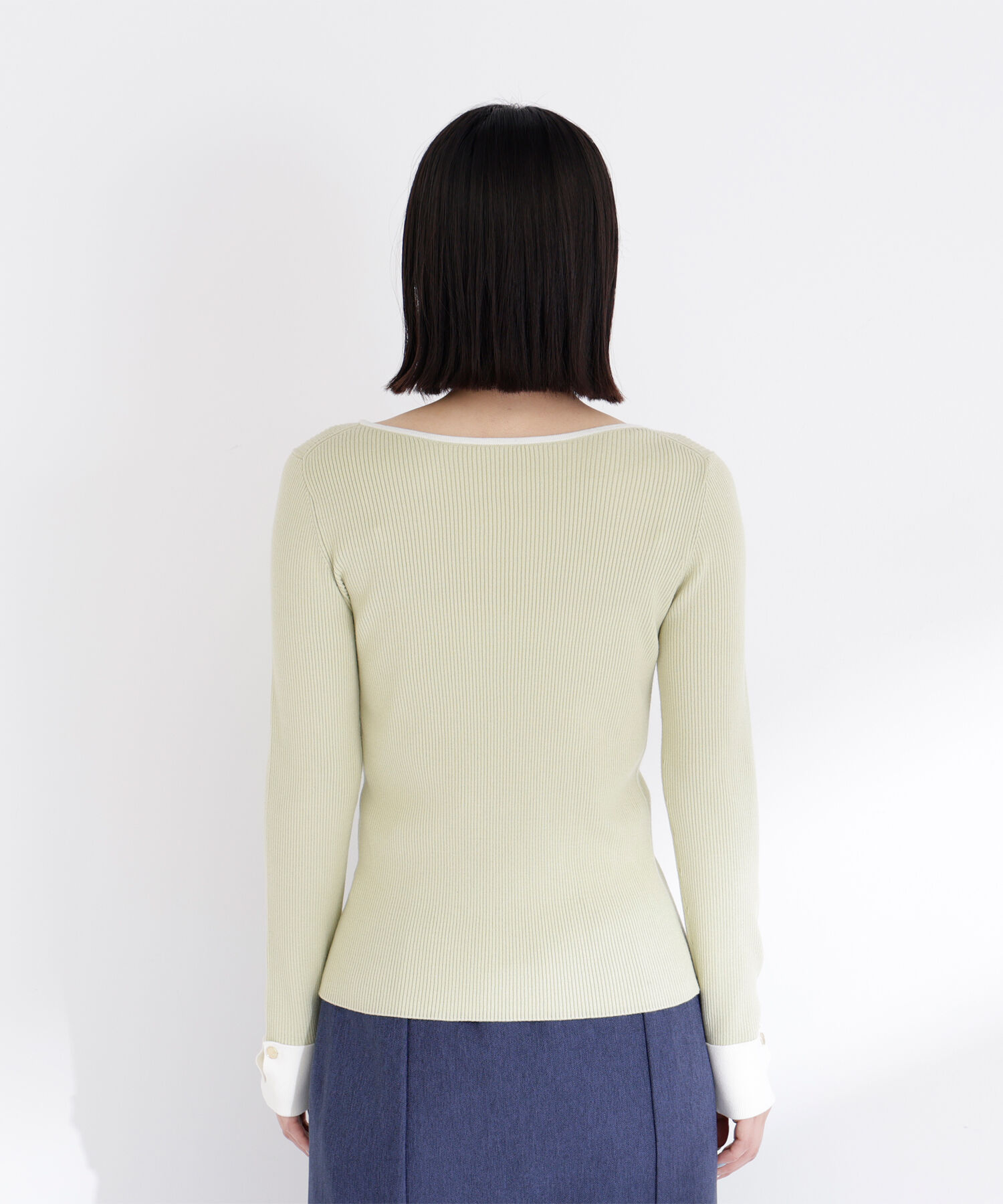  「ダブルカフスニット」|ニット・セーター|