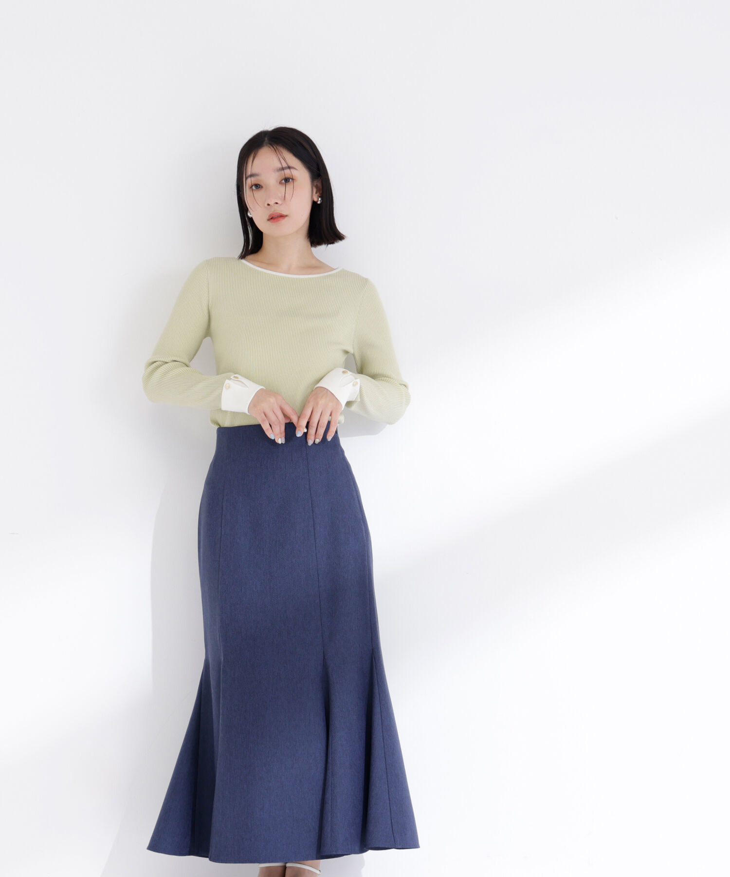  「ダブルカフスニット」|ニット・セーター|