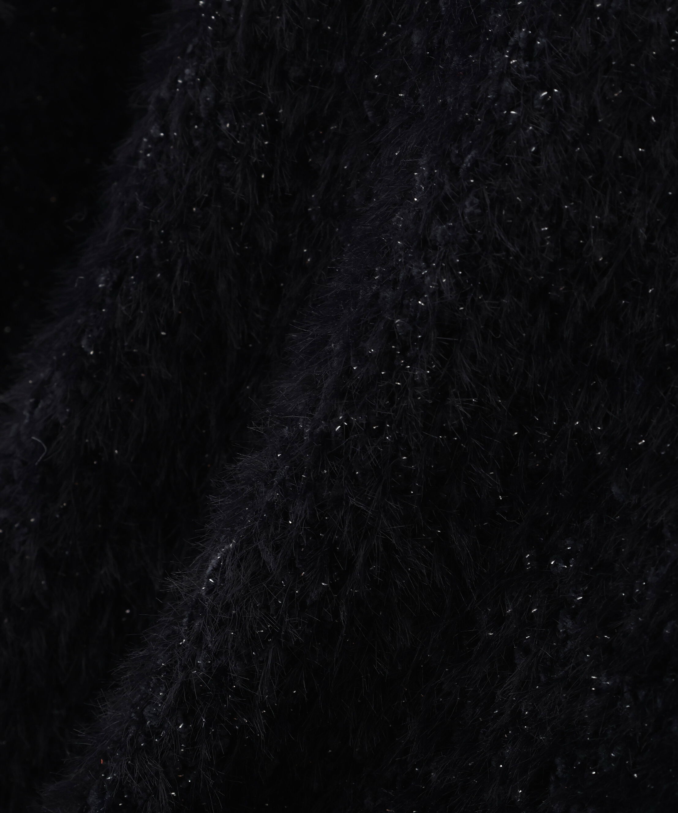  「アームウォーマー付きモールシャギーニット」|ニット・セーター|