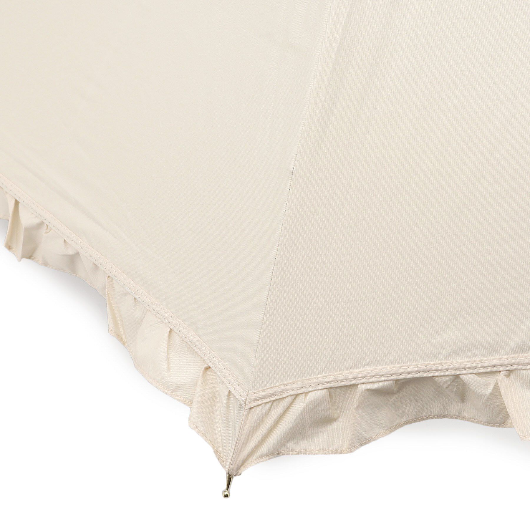 SHOO･LA･RUE「【長傘/晴雨兼用】【Wpc．】遮光フリルクラシック ロング」|傘|