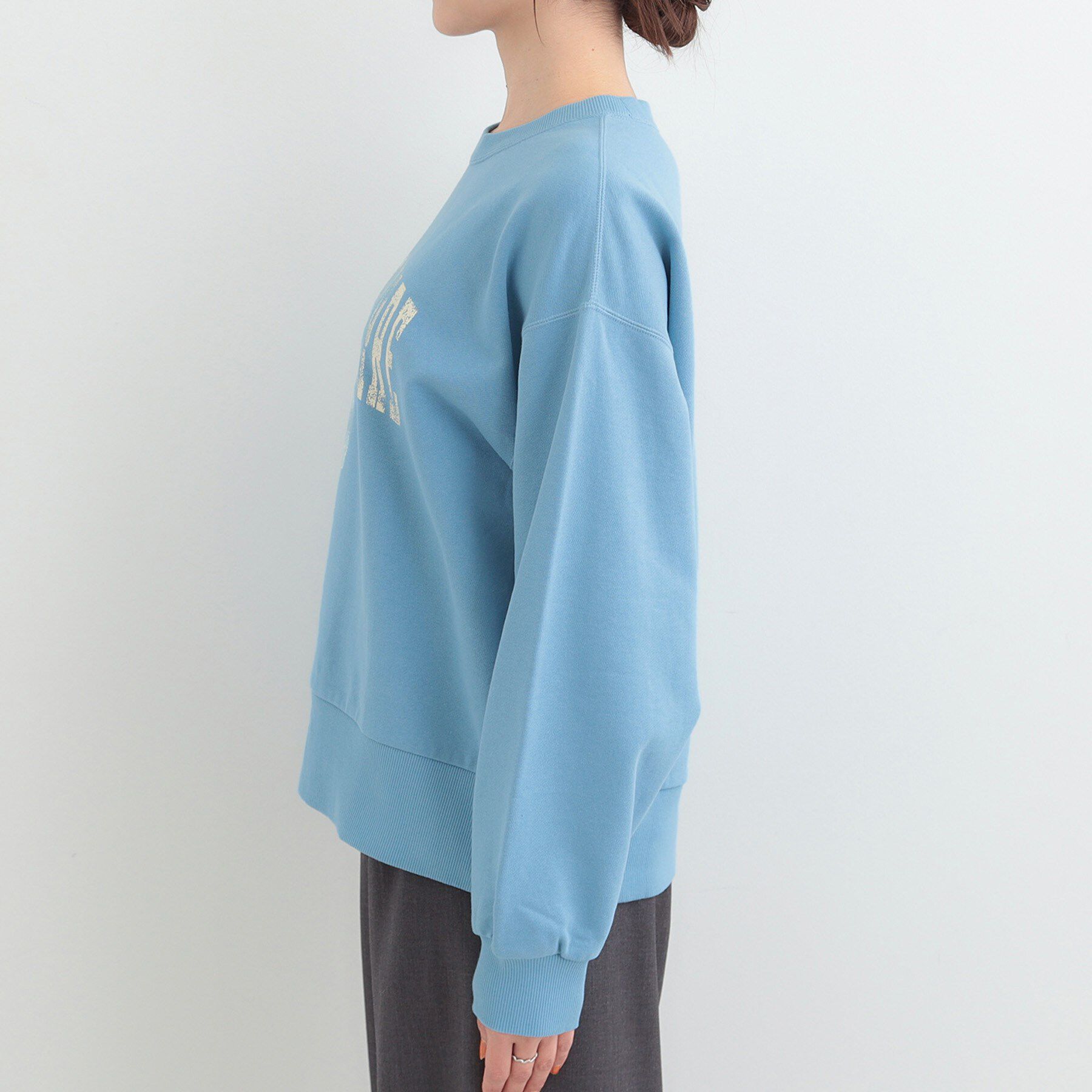 SHOO･LA･RUE「【綿100%/洗濯機可/S-LL】選べる4柄　プリントアソートスウェット」|パーカー|