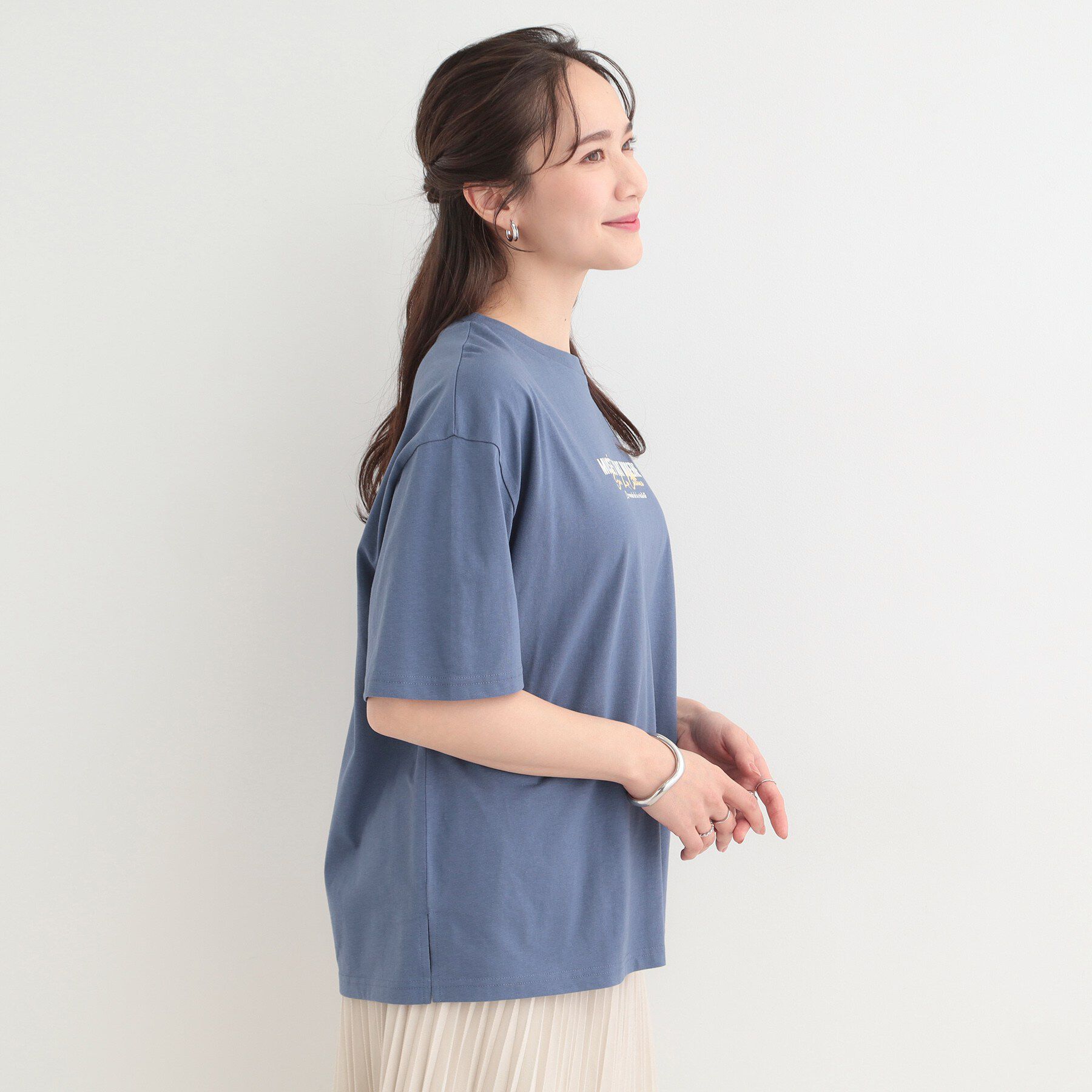 SHOO･LA･RUE「プチプラベーシックプリントTシャツ」|Tシャツ・カットソー|