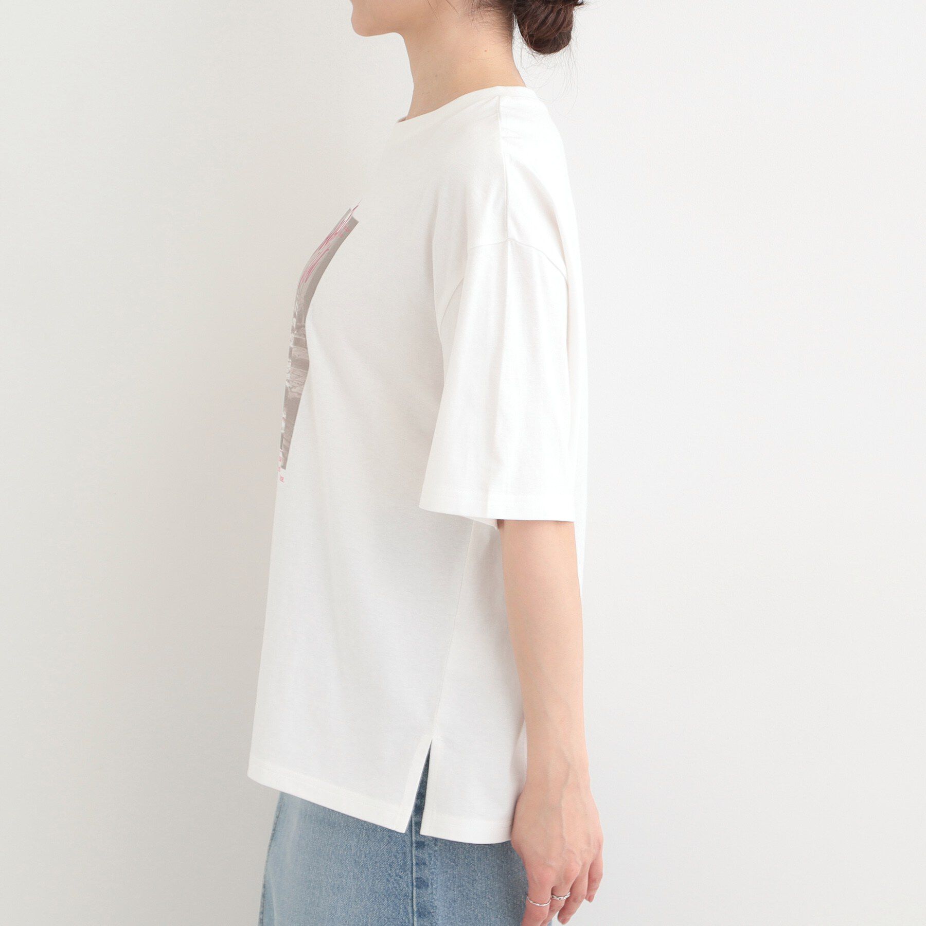 SHOO･LA･RUE「プチプラベーシックプリントTシャツ」|Tシャツ・カットソー|