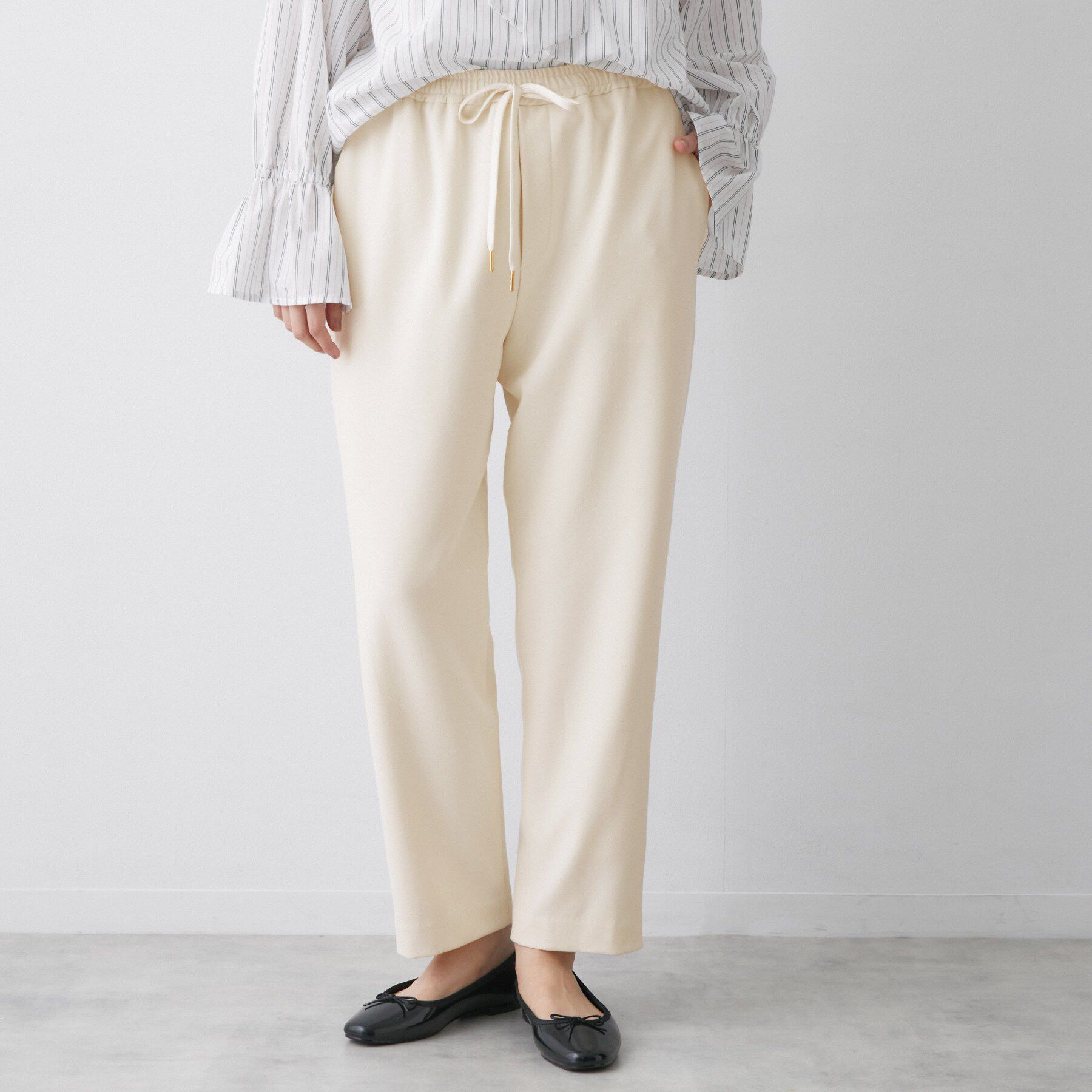 Dessin「【洗える】ストレッチツイルテーパードパンツ」|その他|