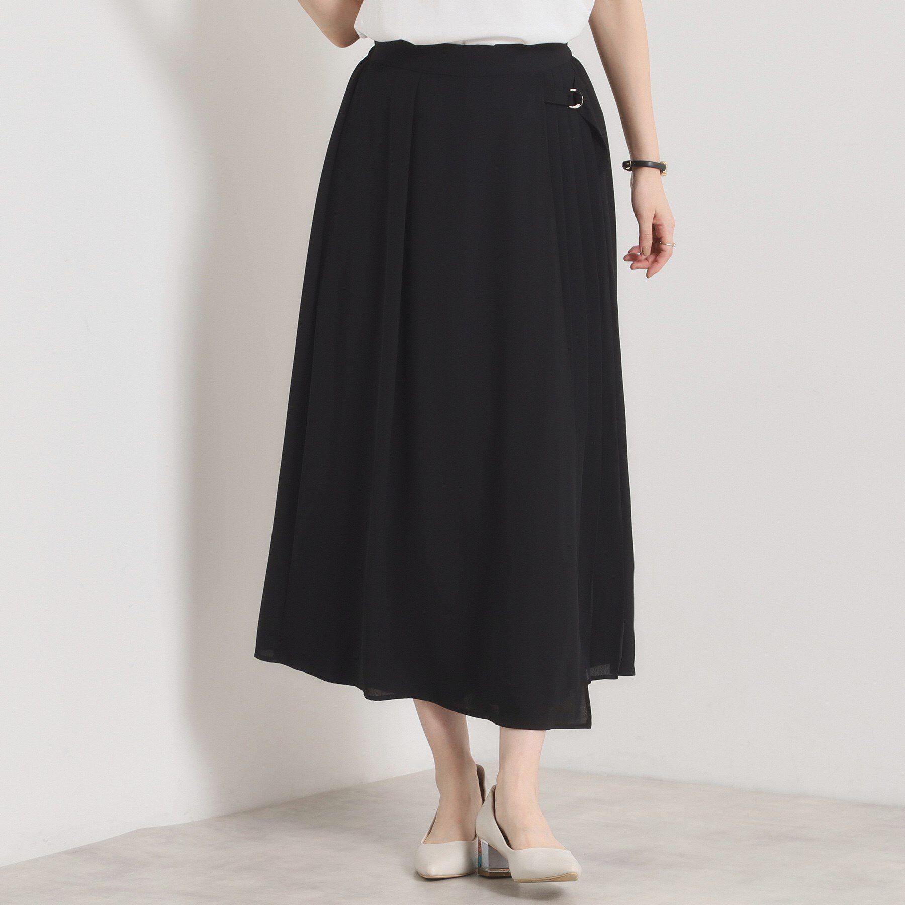 ITS&rsquo;DEMO「【手洗い可／ウエストゴム】サイドプリーツパンツ」|その他|