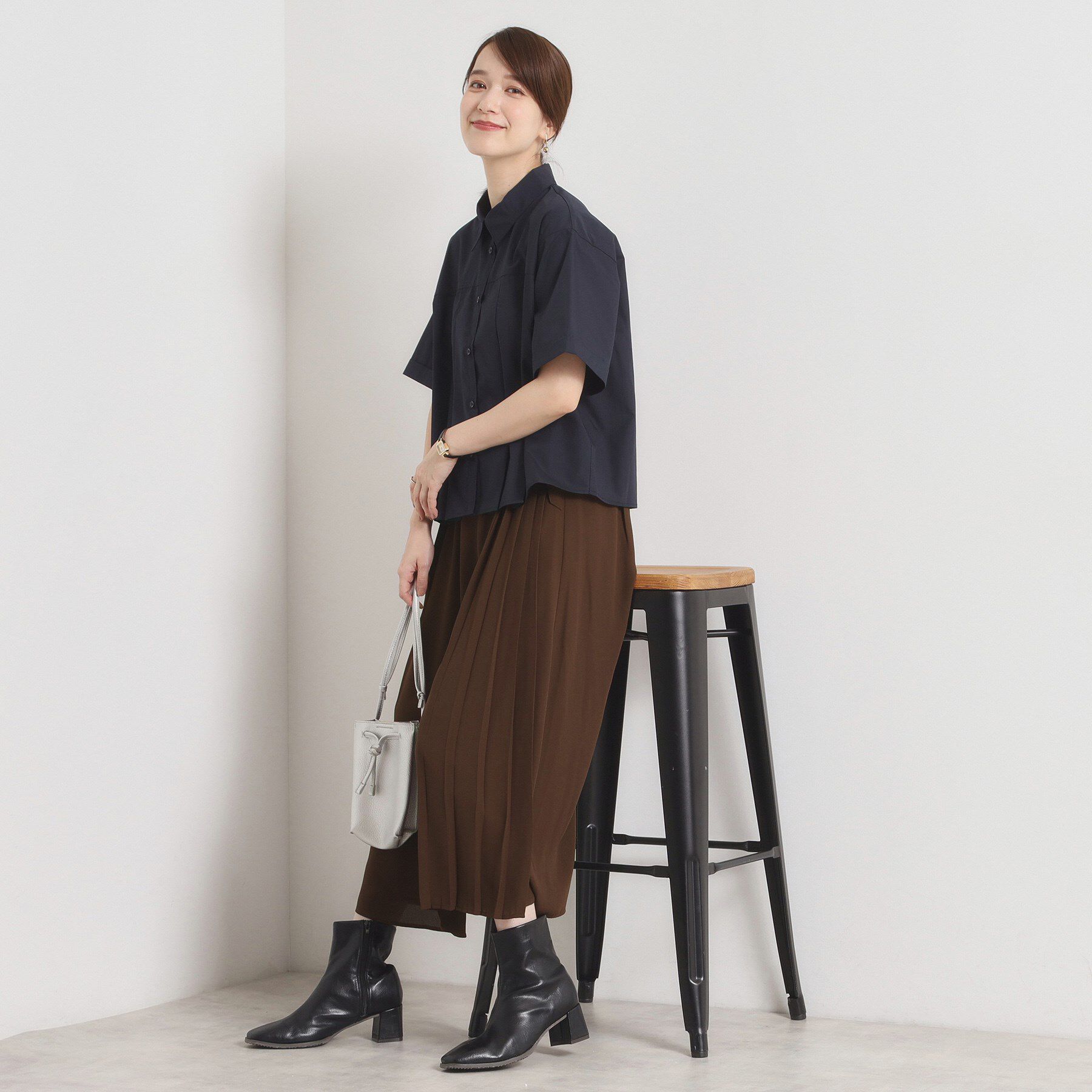 ITS&rsquo;DEMO「【手洗い可／ウエストゴム】サイドプリーツパンツ」|その他|