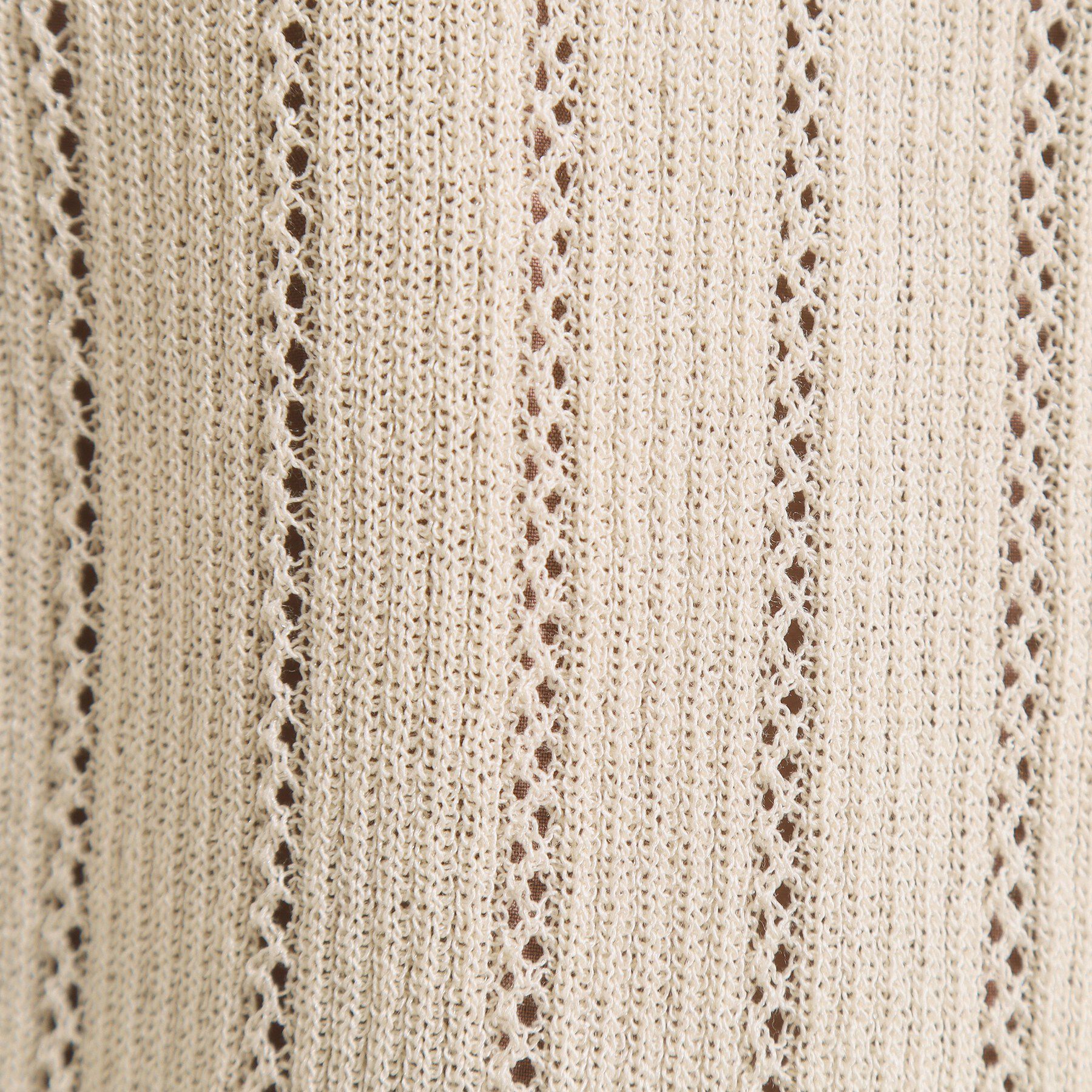 ITS&rsquo;DEMO「【手洗い可】透かし編みカーディガン」|カーディガン|