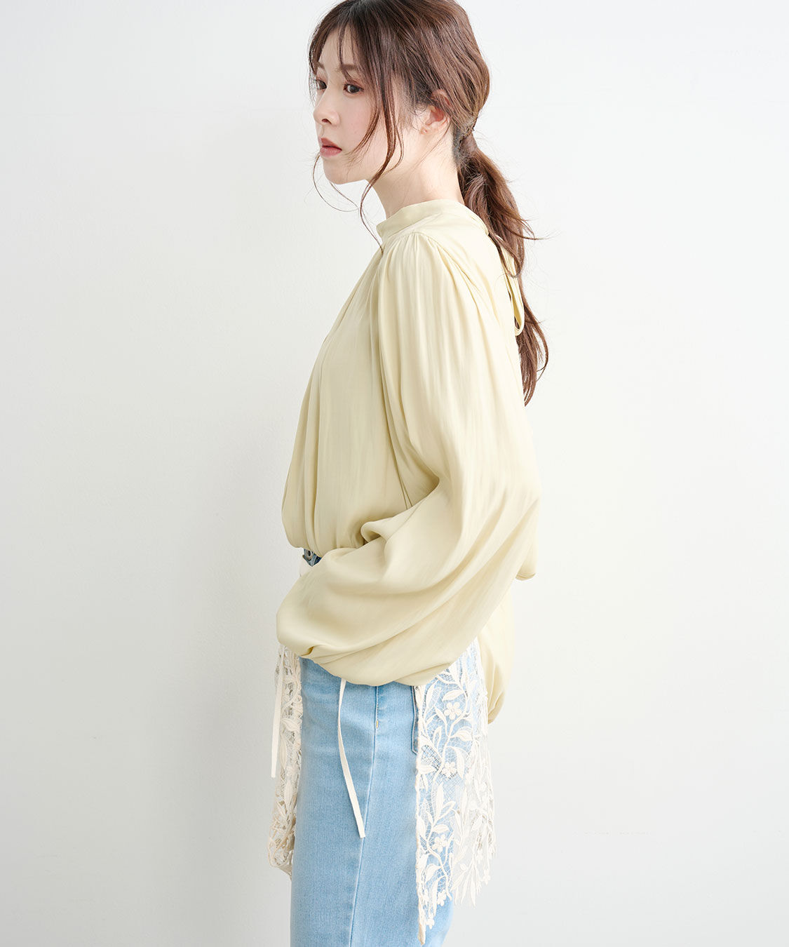 COCO DEAL「レースラップエプロン」|スカート|