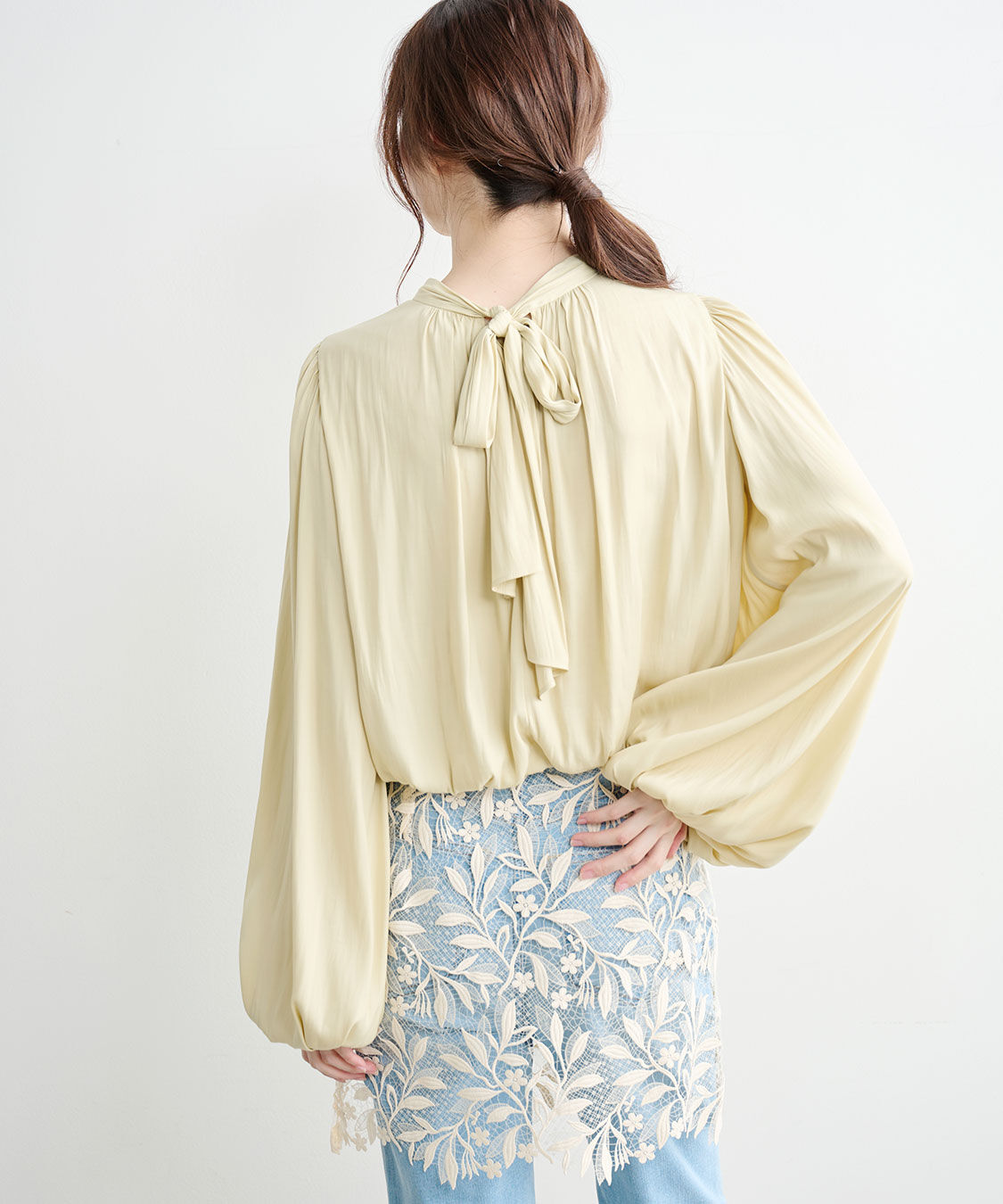 COCO DEAL「レースラップエプロン」|スカート|