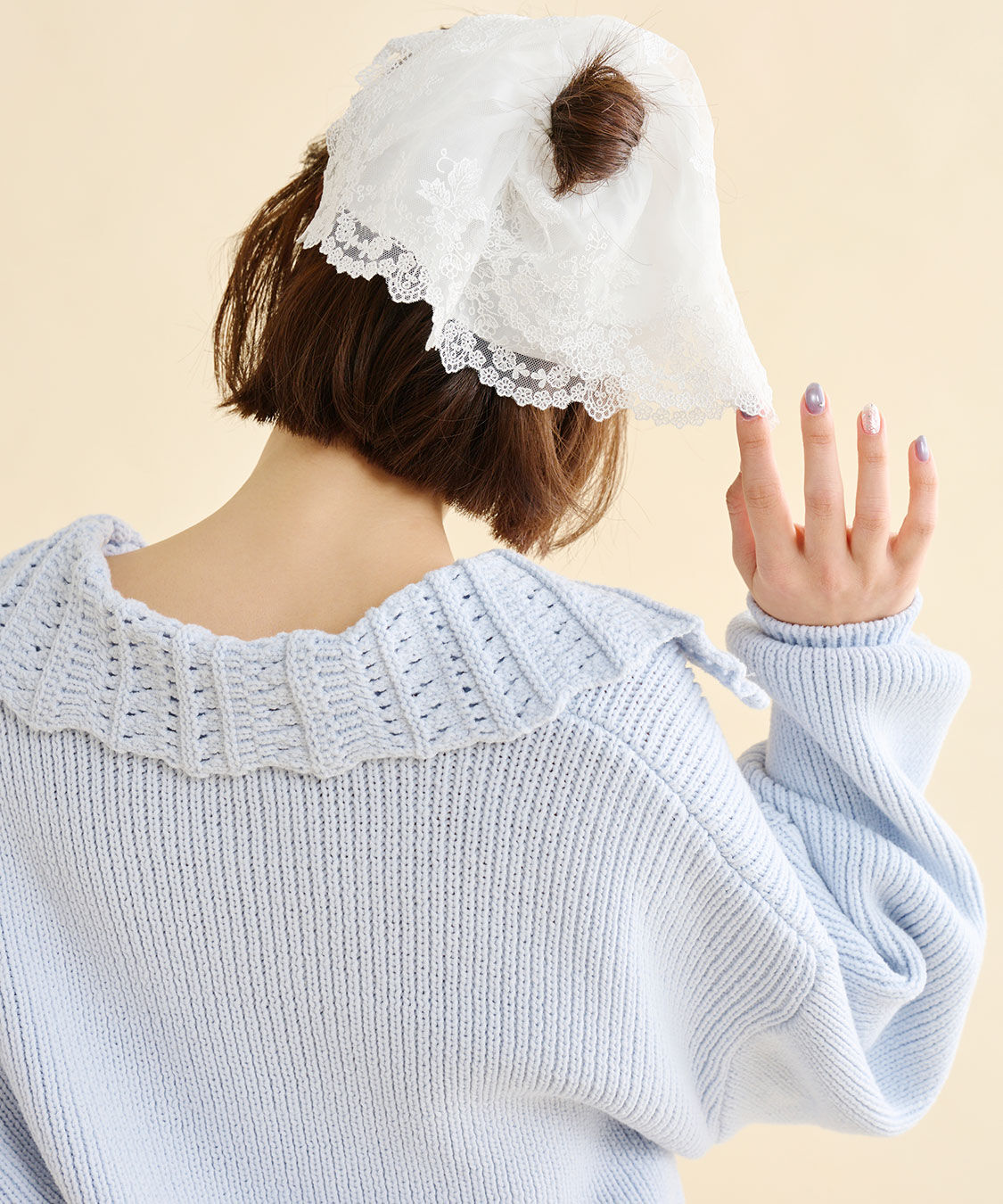 COCO DEAL「ビッグカラースキッパーニット」|ニット・セーター|