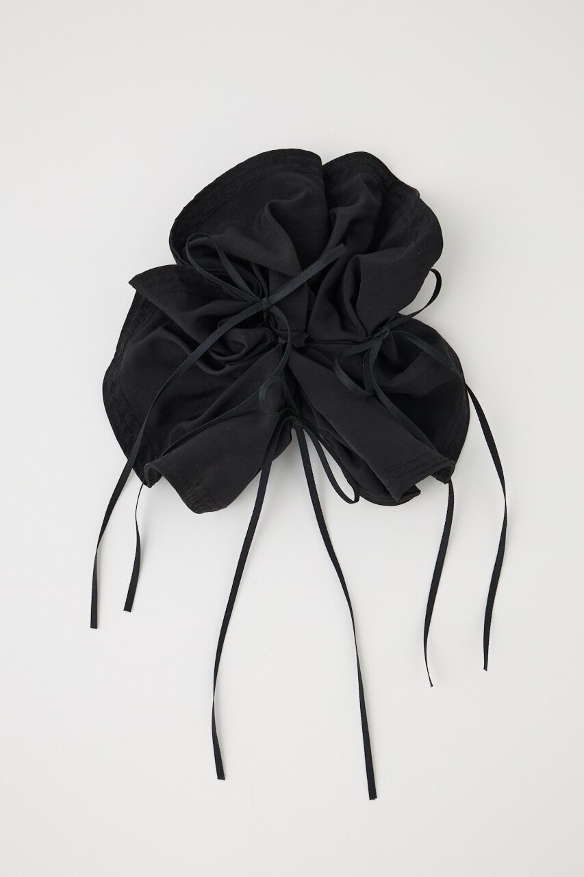 MOUSSY「BIG RIBBON シュシュ」|その他|BLK