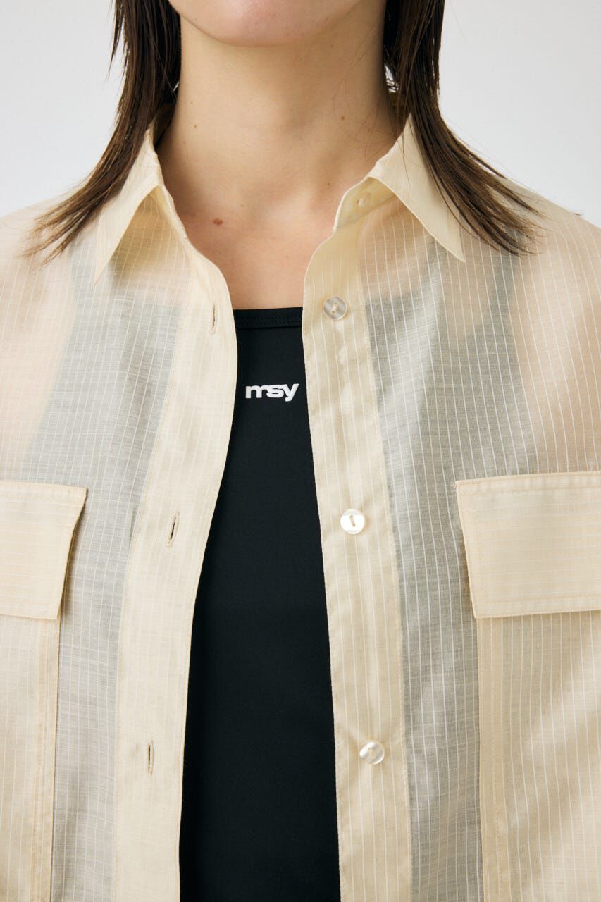 MOUSSY「RIP MILITARY シャツ」|シャツ・ブラウス|