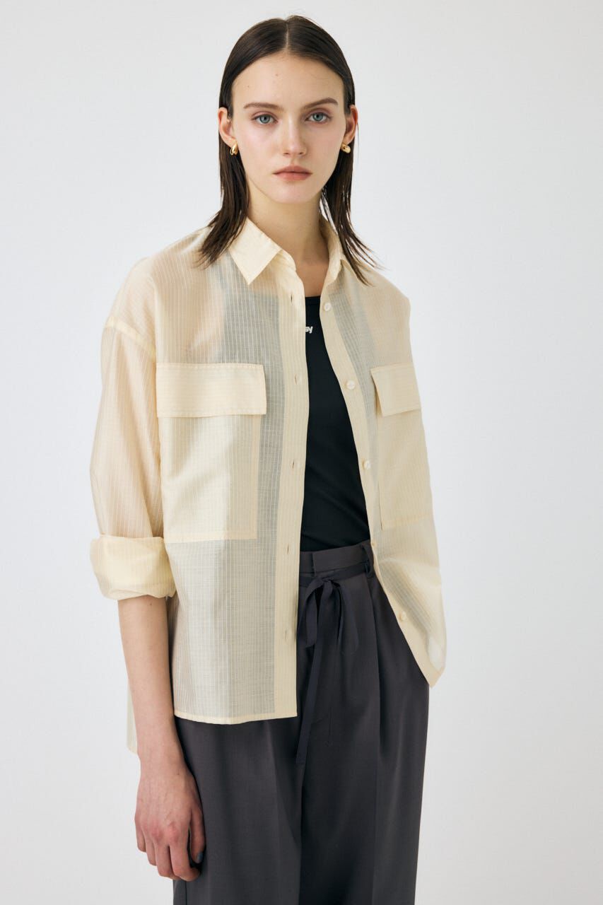 MOUSSY「RIP MILITARY シャツ」|シャツ・ブラウス|