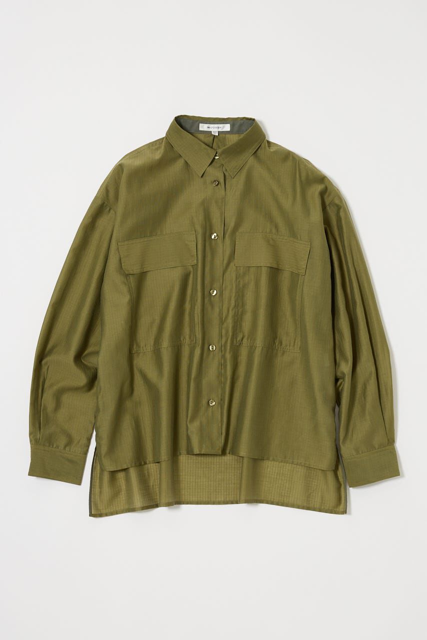 MOUSSY「RIP MILITARY シャツ」|シャツ・ブラウス|KHA