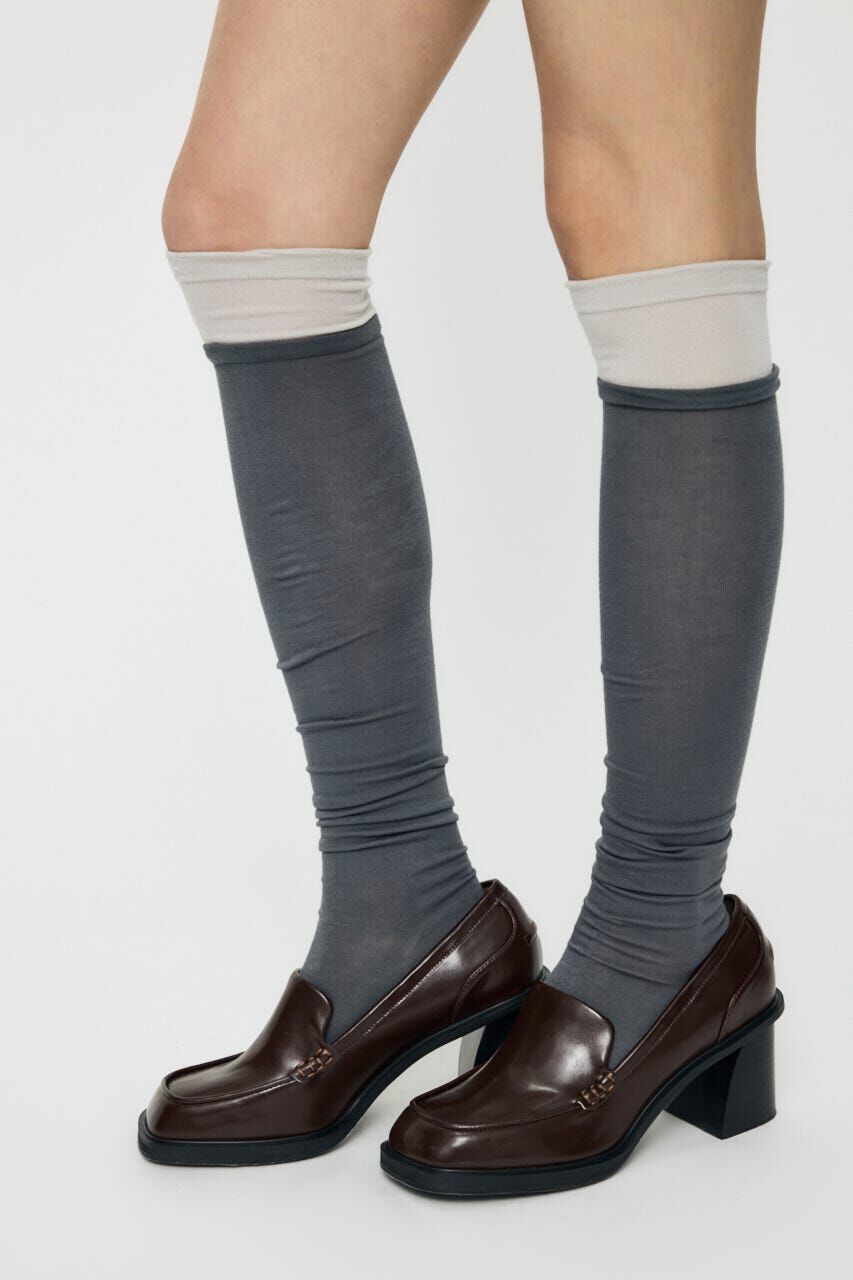 MOUSSY「SHEER LAYER ソックス」|その他|