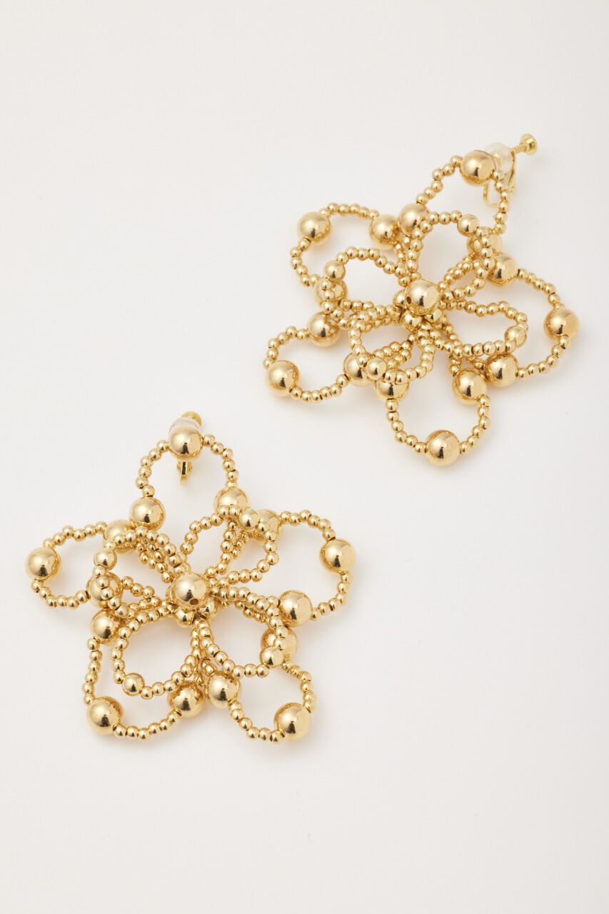 RODEO CROWNS「フラワービーズイヤリング」|ピアス|