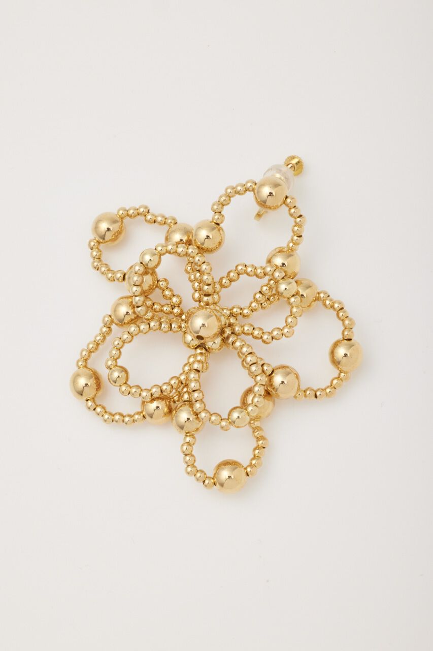 RODEO CROWNS「フラワービーズイヤリング」|ピアス|