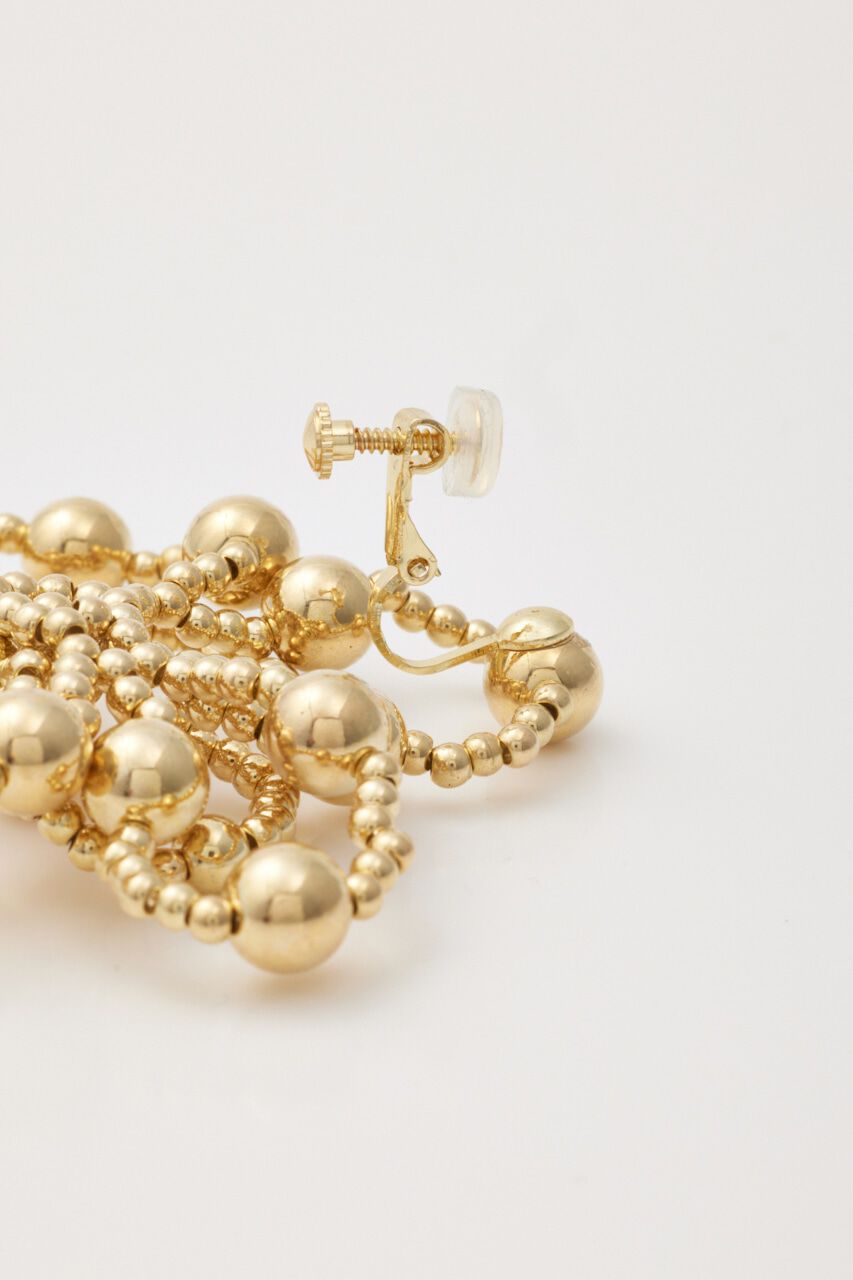 RODEO CROWNS「フラワービーズイヤリング」|ピアス|