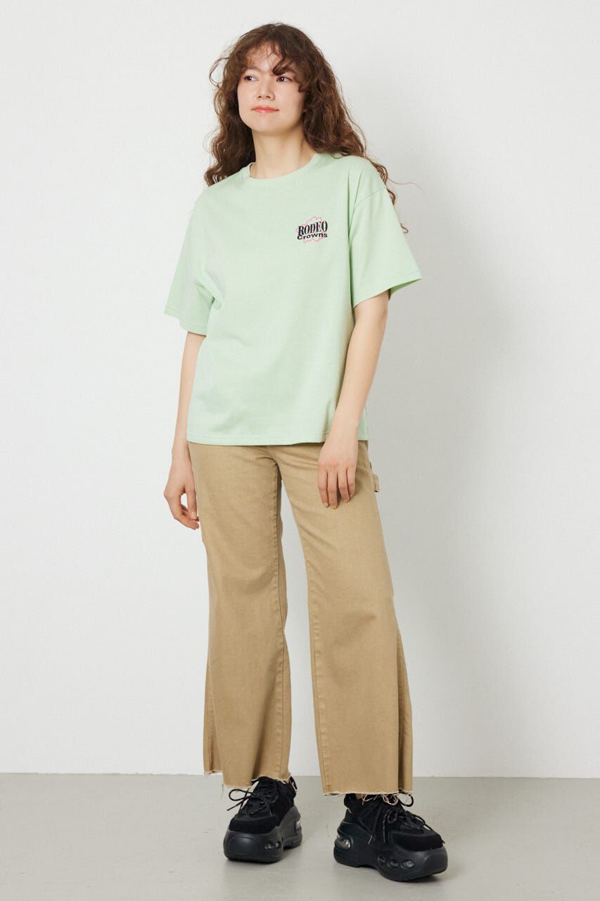 RODEO CROWNS「Flower Bloom Embroidery Tシャツ」|Tシャツ・カットソー|