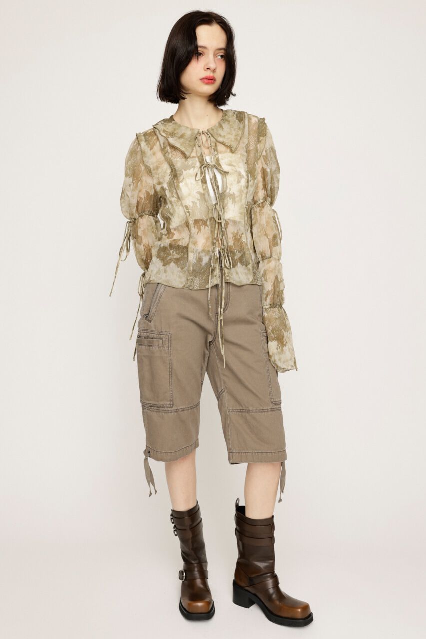 SLY「BLEEDING SHEER DUMPLING ブラウス」|シャツ・ブラウス|