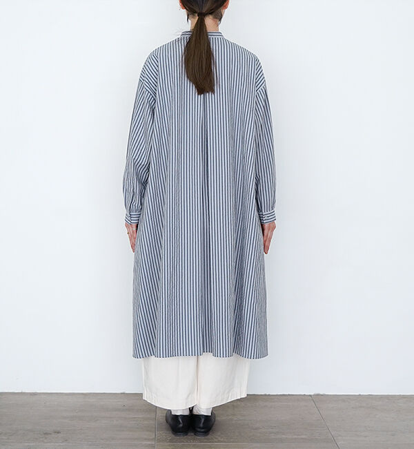 休日と詩「小さなポケットのロングシャツ」|シャツ・ブラウス|