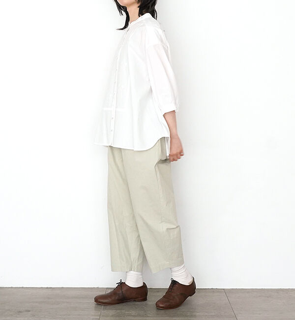 オオカミとフクロウ「オオカミとわたしの好きなアジサイ」|シャツ・ブラウス|