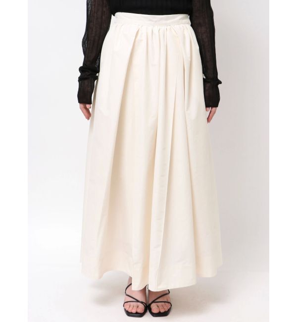 ELENDEEK「CROSS TUCK GATHER SK」|スカート|