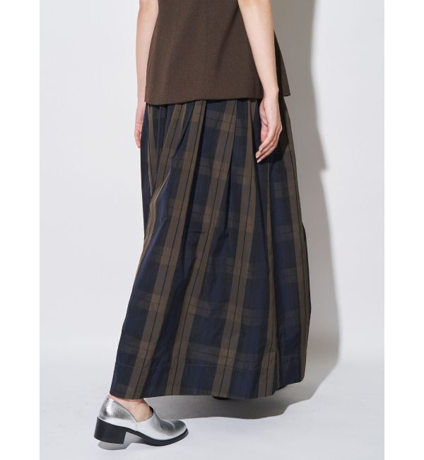 ELENDEEK「CROSS TUCK GATHER SK」|スカート|