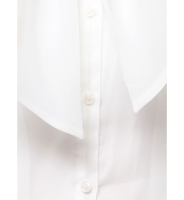 dazzlin「2WAYボウタイタックペプラムブラウスⅡ」|シャツ・ブラウス|