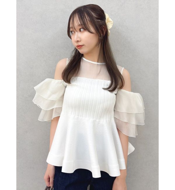 dazzlin「ビスチェライクチュニック」|その他|オフホワイト