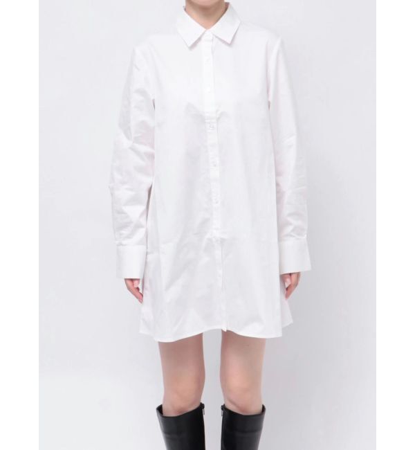 MURUA「オフショルニット&times;ミニシャツワンピSET」|ワンピース|