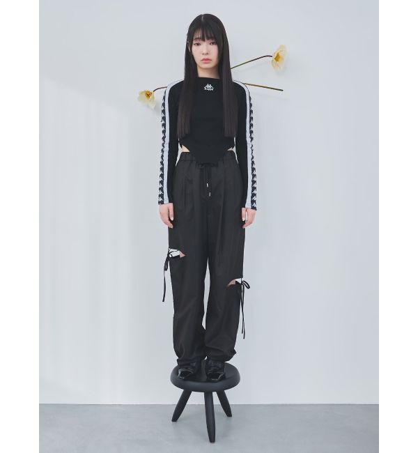 MURUA「【Kappa】レオタードロゴロンT」|Tシャツ・カットソー|