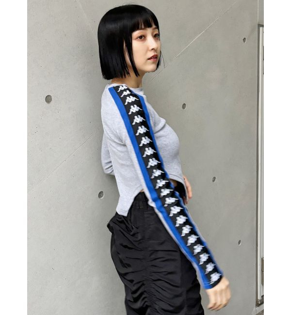 MURUA「【Kappa】レオタードロゴロンT」|Tシャツ・カットソー|