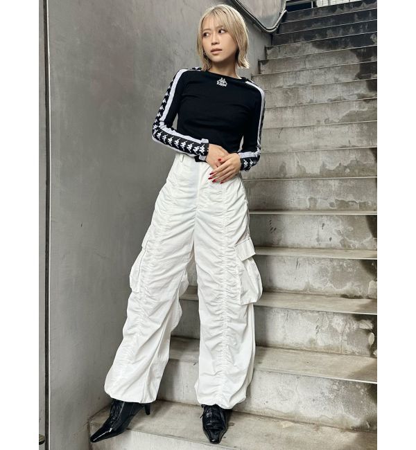 MURUA「【Kappa】レオタードロゴロンT」|Tシャツ・カットソー|