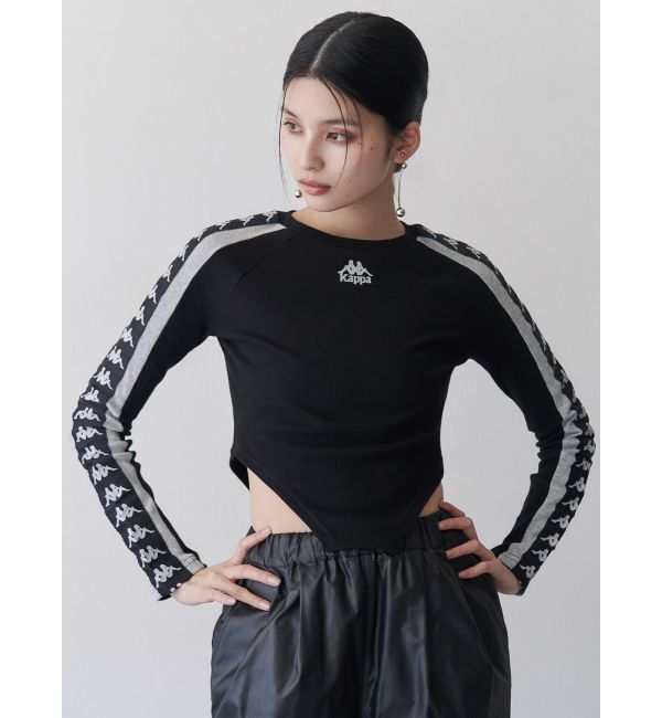 MURUA「【Kappa】レオタードロゴロンT」|Tシャツ・カットソー|